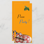 PIZZA PARTY ITALIENISCHE KÜCHE, RESTAURANT rot grü (Vorne/Hinten)