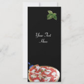 PIZZA PARTY ITALIENISCHE KÜCHE, RESTAURANT rot grü (Rückseite)