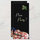 PIZZA PARTY ITALIENISCHE KÜCHE, RESTAURANT rot grü (Vorne/Hinten)