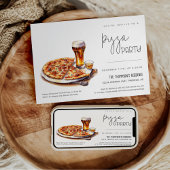 Pizza Party Jeglicher Anlass Party Pizza Night Par Einladung