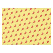 Pizza Party Käse Pepperoni Pie Slice Pizzeria Tischdecke (Vorderseite (Horizontal))