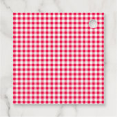 Pizza Party Kids Birthday Geschenkanhänger (Rückseite)