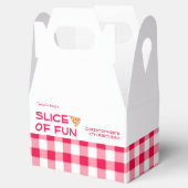 Pizza Party Kids Birthday Geschenkschachtel (Geöffnet)