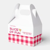 Pizza Party Kids Birthday Geschenkschachtel (Vorderseite)