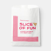 Pizza Party Kids Birthday Geschenktütchen (Vorderseite)