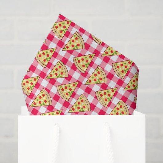 Pizza Party Kids Birthday Seidenpapier (Geschenktüte)