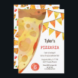 Pizza Party Kids Watercolor Geburtstag Einladung<br><div class="desc">Pizza Party Kids Watercolor Einladung zum Geburtstag. www.SamAnnDesigns.com</div>