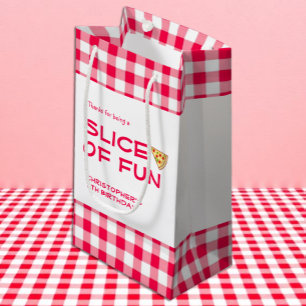 Pizza-Party Kindergeburtstag Kleine Geschenktüte
