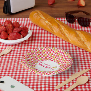 Pizza-Party Kindergeburtstag Pappteller