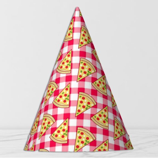 Pizza-Party Kindergeburtstag Partyhütchen