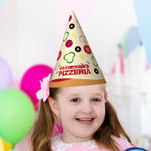 Pizza Party Kindergeburtstag Partyhütchen