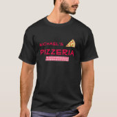 Pizza-Party Kindergeburtstag T-Shirt (Vorderseite)
