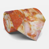 Pizza Party Krawatte (Gerollt)