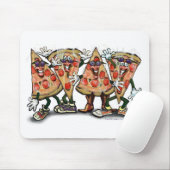 Pizza-Party Mousepad (Mit Mouse)