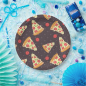 Pizza Party Musterpapiere Teller (Party)
