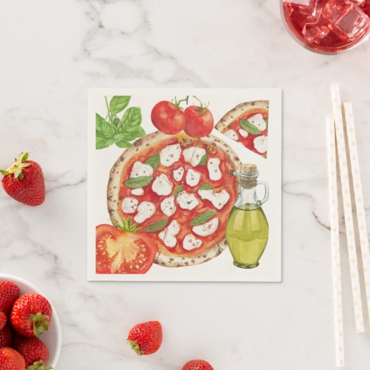 Pizza Party Napkins Serviette (Beispiel)