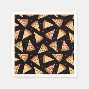 Pizza Party Napkins Serviette