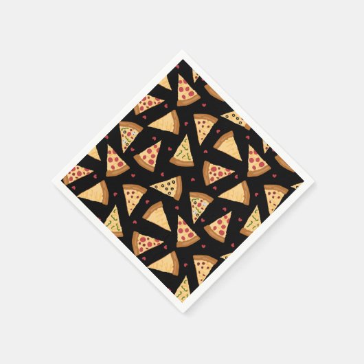 Pizza Party Napkins Serviette (Ecke)