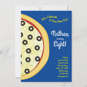 Pizza-Party-Oliven-Pizza  Einladung