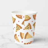 Pizza Party Paper Cups Pappbecher (Rechts)