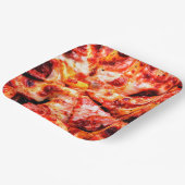 Pizza-Party Pappteller (Gewinkelt)