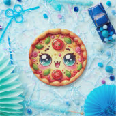Pizza-Party Pappteller (Party)
