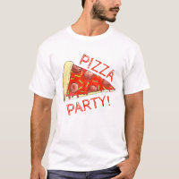 PIZZA-PARTY! Pepperoni Käse Pizza Slice Pizzeria