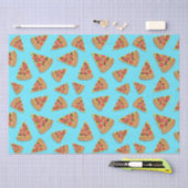 Pizza Party Pepperoni Novelty Blue Seidenpapier (Handwerk)