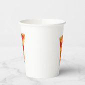 Pizza Party Pepperoni Slice Paper Cup Pappbecher (Links)