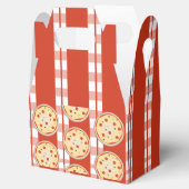 Pizza Party Pie Mix Pizza Karierte Streifen Geschenkschachtel (Geöffnet)