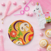 Pizza Party Pizza Dinner Picknick Pappteller (Party)