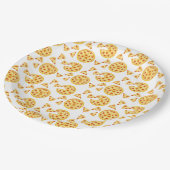 Pizza Party Pizza Pie Pappteller (Schrägansicht)