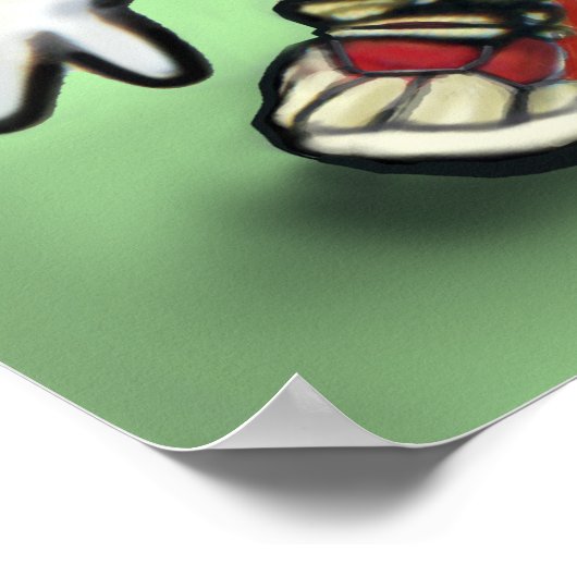 Pizza Party Poster (Ecke)