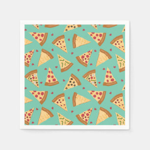 Pizza-Party Serviette