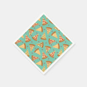 Pizza-Party Serviette (Ecke)