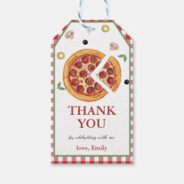 Pizza-Party, Slice Of Fun Geschenkanhänger