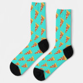 Pizza-Party Socken (Linkes Detail)
