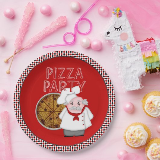 Pizza Party Style 1 - Paper Party Teller (Party)