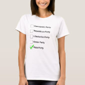 Pizza-Party T-Shirt (Vorderseite)