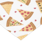 Pizza Party Tableclout Tischdecke (Schrägansicht)