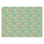 Pizza-Party Tischdecke (Vorderseite (Horizontal))