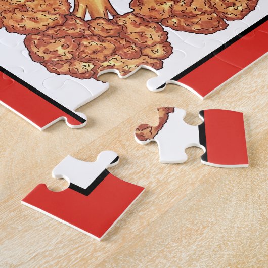 Pizza Party Toppings Italienische Pizzeria Pie Puzzle (Seite)