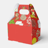 Pizza Party Toppings Italienisches Restaurant Pizz Geschenkschachtel (Rückseite)