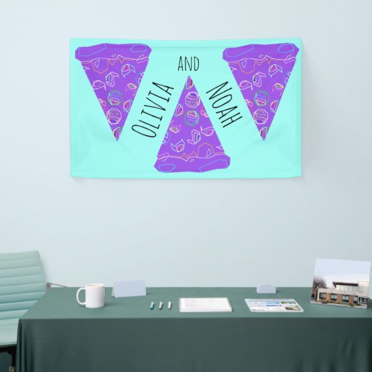 Pizza Party Wedding Banner (Messeveranstaltung)
