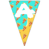 Pizza-Party Wimpelkette (Dritte Fahne)