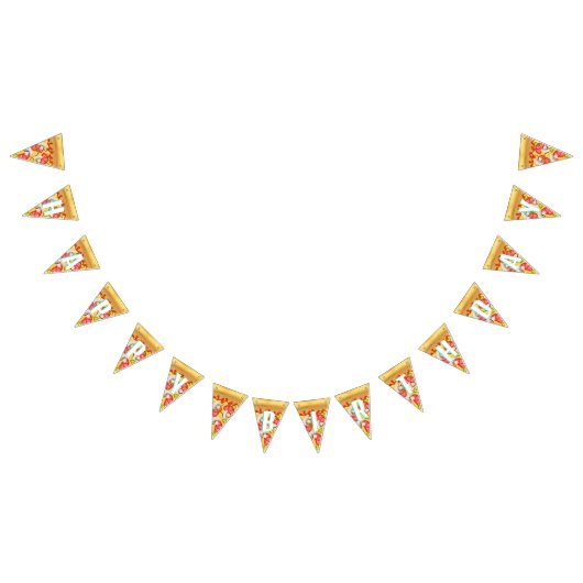 Pizza-Party Wimpelkette (Alle)