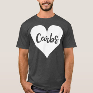 Pizza Pasta Carbs Weights Yoga Barre Funny Eercise T-Shirt