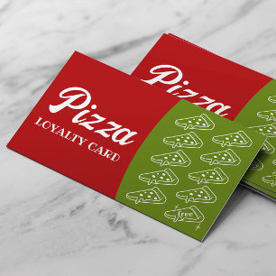 Pizza & Pasta Restaurant Beruflich Loyalität Treuekarte