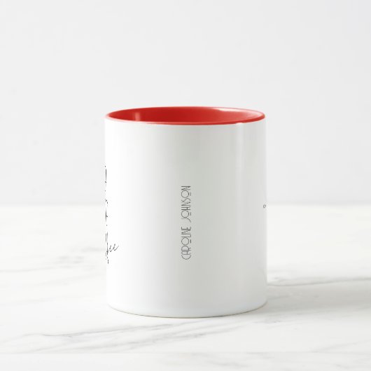 Pizza, Pasta Zwei-Tone-Tasse Tasse (Zentrum)