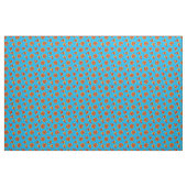Pizza Pattern auf Blue Stoff (Yard (91,4 cm))
